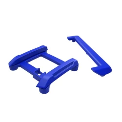 Skidplate (dak) / tailgatebeschermer (blauw) / bevestigingen (2) / 3x8mm BCS (7) (past op 10711 body)