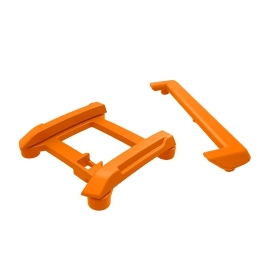 Skid plate (roof)/ tailgate protector (orange)/ mounts (2)/ 3x8mm BCS (7) (fits #10711 body)
