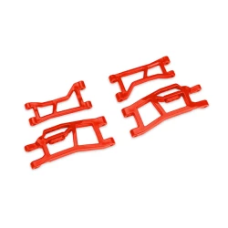 Red WideMaxx Front Upper & Lower HD Suspension Arms