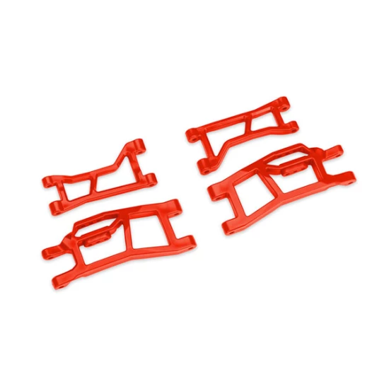 Red WideMaxx Front Upper & Lower HD Suspension Arms
