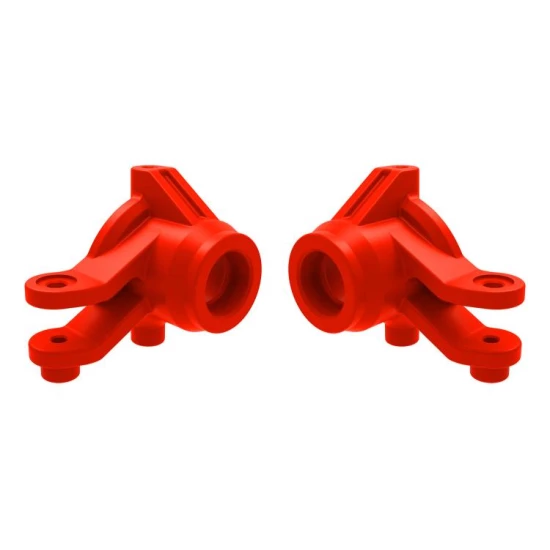Steering blocks, left & right (red)