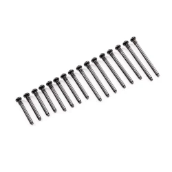 Set van ophangschroefpennen, voor of achter, 3x40mm (4), 3x32mm (4), 3x28mm (4), 3x46mm (2).