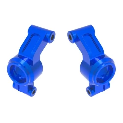 Dragers, aandrijfassen, 6061-T6 Aluminium (blauw geanodiseerd) (links en rechts)