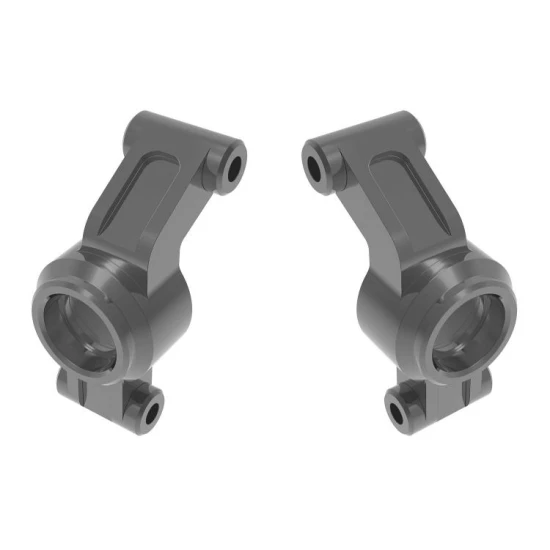 Dragers, aandrijfassen, 6061-T6 Aluminium (grijs geanodiseerd) (links en rechts)