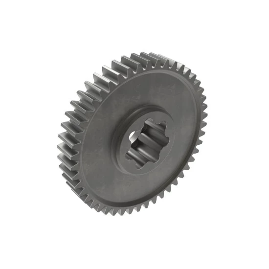 Spur gear, steel, 47-tooth (0.8 metric pitch, compatible with 32-pitch)