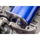 Gray Aluminum Motor Plate and Gear Cover