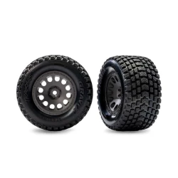 Gray Front Mini XRT Wheels w/ Gravix Tires (2)