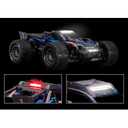 LED light kit, Mini XRT®, complete (includes front bumper with LED lights, roof skid plate with LED lights, 3-volt accessory power supply, and power tap connector (with cable) (fits #10712 body)
