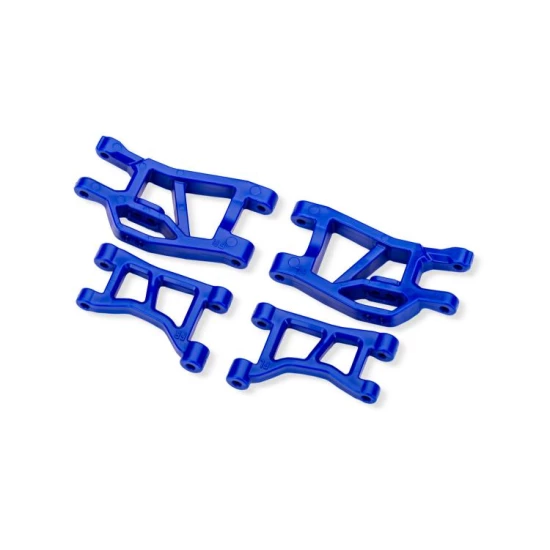 Blue Front Upper & Lower Suspension Arms (L&R)