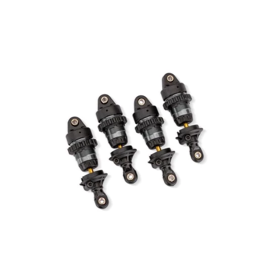 Gray Aluminum Mini GTR Short Shocks (4)