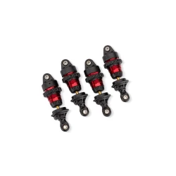 Red Aluminum Mini GTR Short Shocks (4)
