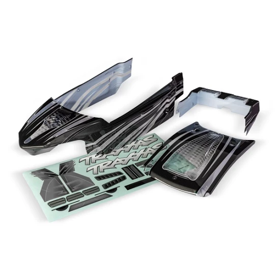 Body, Pro Scale Sand Car, ProGraphix (graphics are printed, requires paint & final color application)/ decal sheet (requires #10912 body cage & #10914 interior for complete assembly)