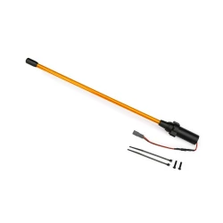 Whip licht, LED, oranje (gemonteerd) (1) / 3x12mm BCS (2) (vervangt 1 whip licht, links of rechts) (vereist 6588X accessoire stroomvoorziening)