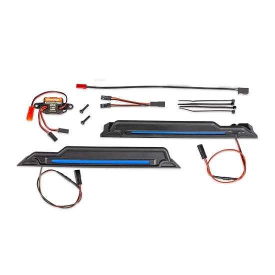 LED light kit, blue, complete (underbody) (includes 3-volt accessory power supply, power harnesses & mounting hardware)