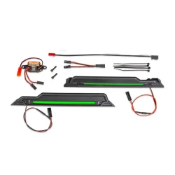 LED verlichtingsset, groen, compleet (onderzijde)