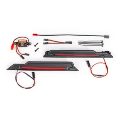 LED verlichtingsset, rood, compleet (onderzijde)