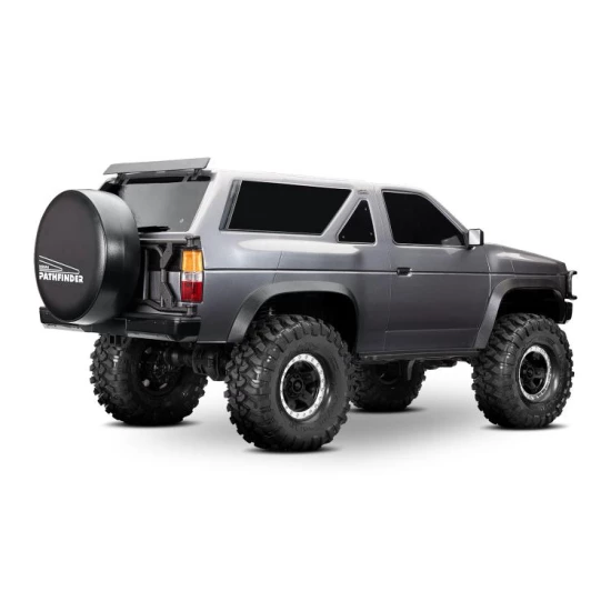 Traxxas TRX-4 Nissan Pathfinder Crawler Clipless Silver