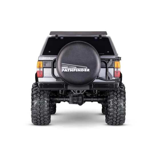 Traxxas TRX-4 Nissan Pathfinder Crawler Clipless Silver