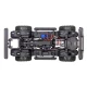 Traxxas TRX-4 Nissan Pathfinder Crawler Clipless Silver