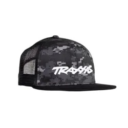 Traxxas Logo Hat Flat Bill Bla
