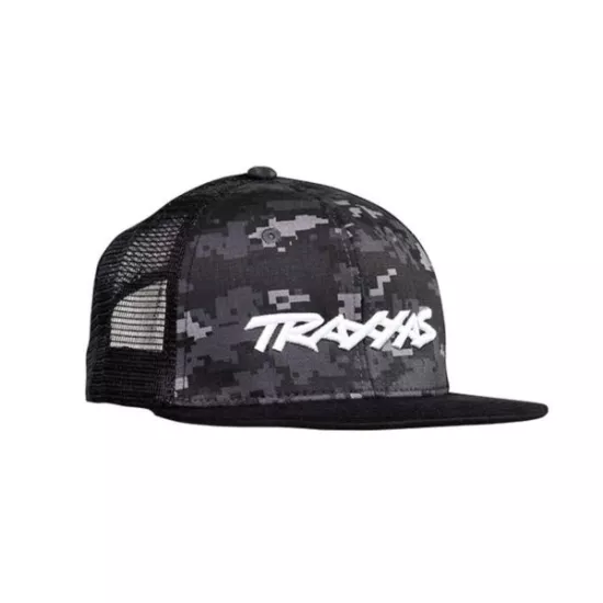 Traxxas Logo Hat Flat Bill Bla