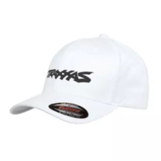 Traxxas Logo Hat White L/XL, TRX1188-WHT-LXL