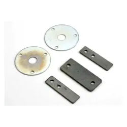 Diff gear side plates/ ball joint plate, TRX1234