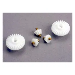 Differential bevel gear set (3-small & 2-large side bevel ge, TRX1242