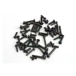 Screw set, self-tapping screws (black) (Tom Cat/ Spirit)