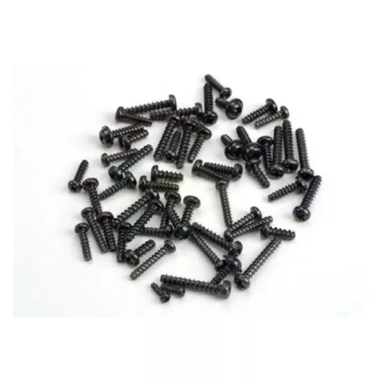 Screw set, self-tapping screws (black) (Tom Cat/ Spirit)