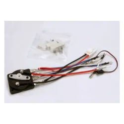 Rotary speed control with resistors