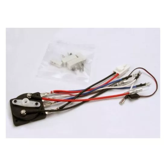 Rotary speed control with resistors
