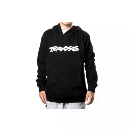 Traxxas Logo Hoodie Black Youth M, TRX1397-M
