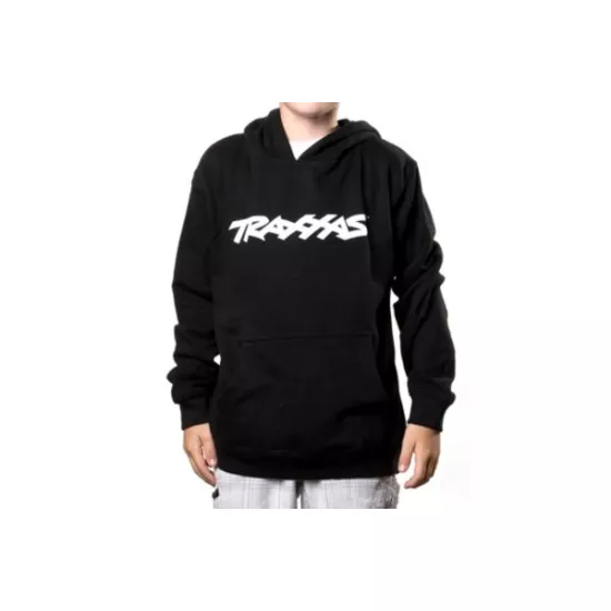 Traxxas Logo Hoodie Black Youth XL, TRX1397-XL