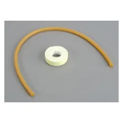 Water seal-foam tape strip/water seal-notched rubber tube
