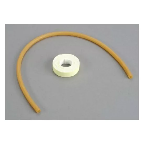 Water seal-foam tape strip/water seal-notched rubber tube