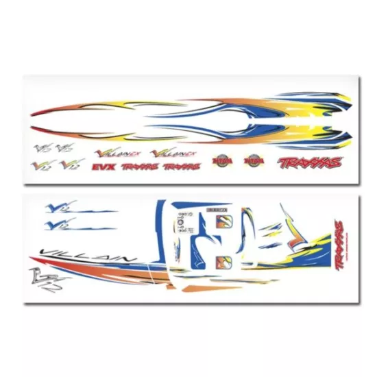 Decal sheet, Villain EX