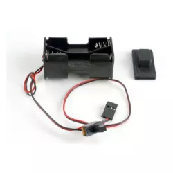 Battery holder with on/off switch/ rubber on/off switch cove, TRX1523