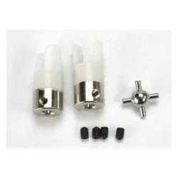 U- joints (2)/ 3mm set screws (4), TRX1539R