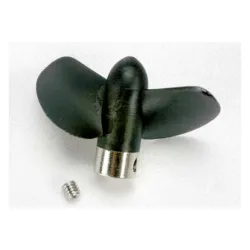 Propeller, left/ 4.0mm GS (set screw) (1), TRX1584
