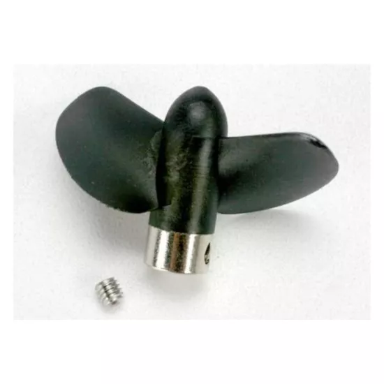Propeller, left/ 4.0mm GS (set screw) (1), TRX1584
