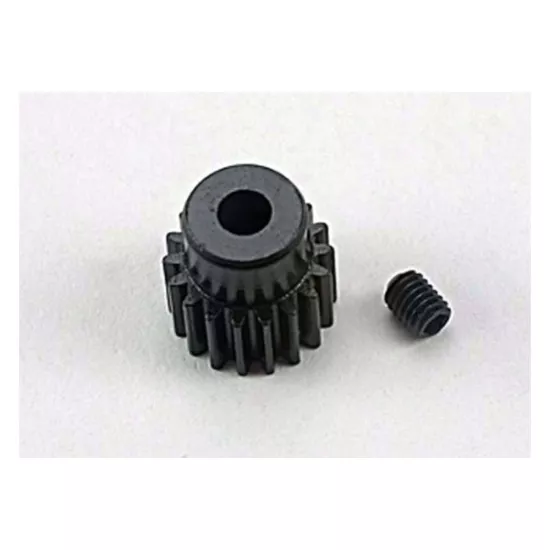 Gear, 18-T pinion (48-pitch) / set screw, TRX1918