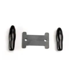 Antenna caps, vinyl (2)/ antenna spool