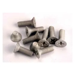 Screws, countersunk machine screw set (Aluminum) (8) 4x10mm