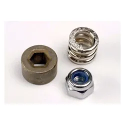 Slipper tension spring/ spur gear bushing & locknut, TRX1994