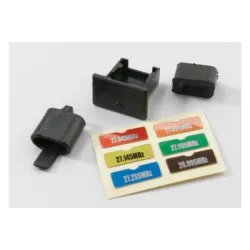 Crystal holders, transmitter & receiver/ decal sheet
