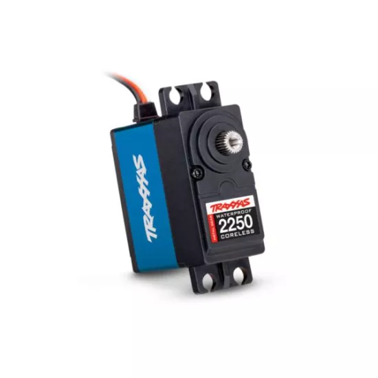 Servo, digital high-torque 330 (blue) coreless, metal gear, ball bearing, waterp