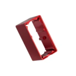 Servo case, aluminum (red-anodized) (middle) (for 2255 servo), TRX2253