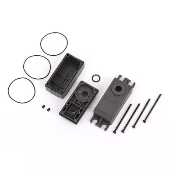 Servo case, plastic (top, middle, bottom)/ gaskets/ hardware (for 2275 servo)