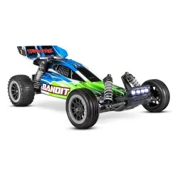 Traxxas Bandit XL5 incl LED verlichting, batterij en 12v lader (groen)